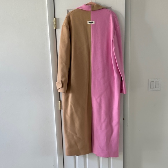 MSGM exquisite Pink and Tan Coat - Picture 9 of 16